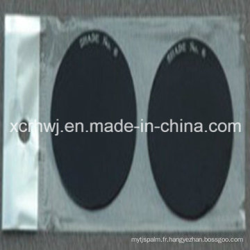 Athermal Welding Glass, Welding Protective Lense, Round &amp; Square Black Welding Glass, Welding de protection Verre pour soudure Masque / Soudage Casque / Soudage Goggles